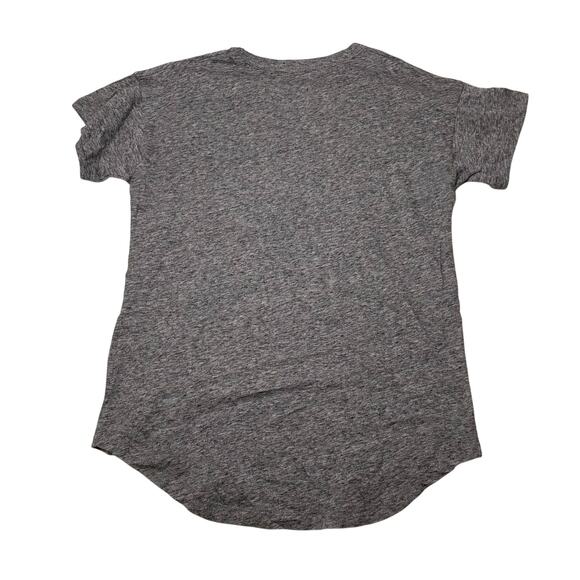 Madewell Whisper Cotton Crewneck Tee Gray XS NWT Soft Lightweight Classic - Picture 6 of 8